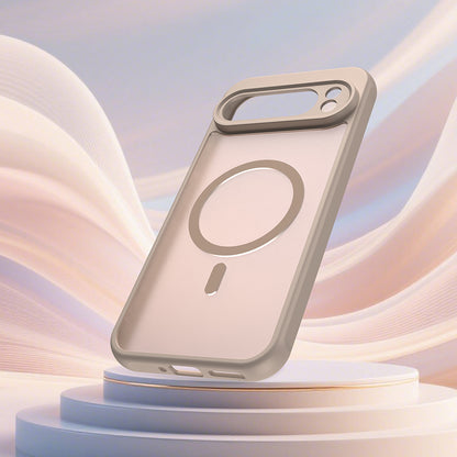 Husa MagSafe pentru Google Pixel 10 Pro XL, Techsuit, HaloFrost II, Aurie