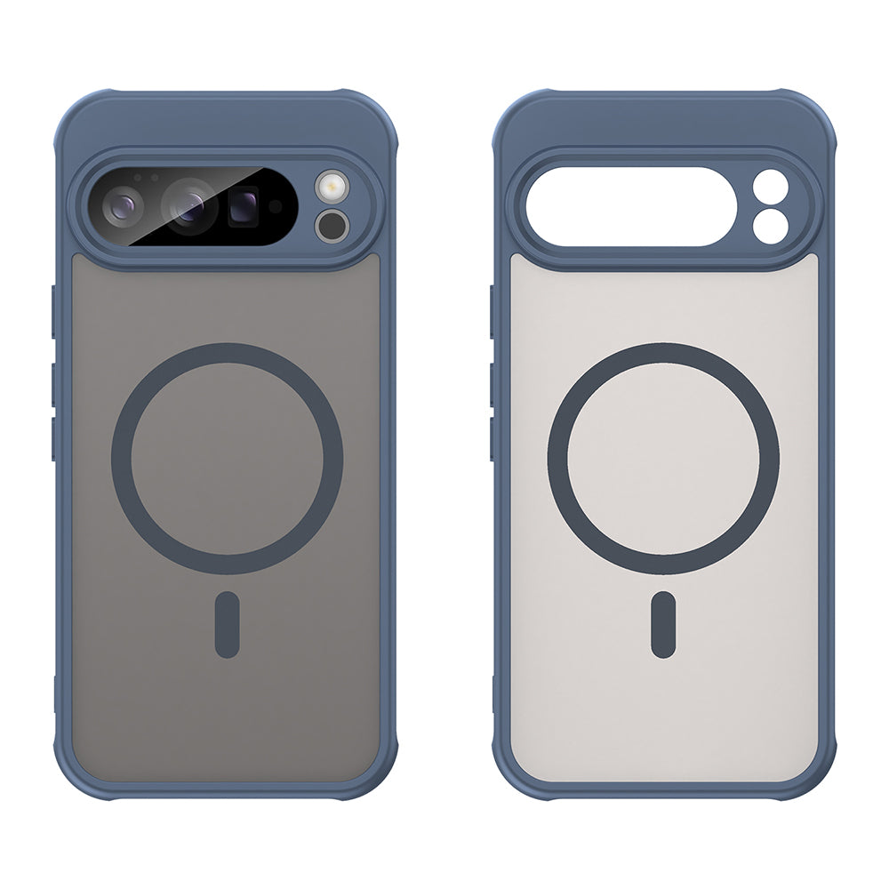 Husa MagSafe pentru Google Pixel 10 Pro XL, Techsuit, HaloFrost II, Bleumarin