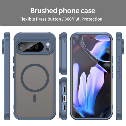 Husa MagSafe pentru Google Pixel 10 Pro XL, Techsuit, HaloFrost II, Bleumarin