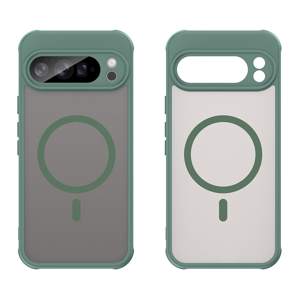 Husa MagSafe pentru Google Pixel 10 Pro XL, Techsuit, HaloFrost II, Verde