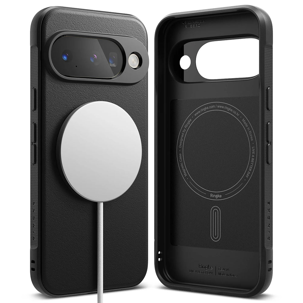Husa MagSafe pentru Google Pixel 10, Ringke, Onyx, Neagra
