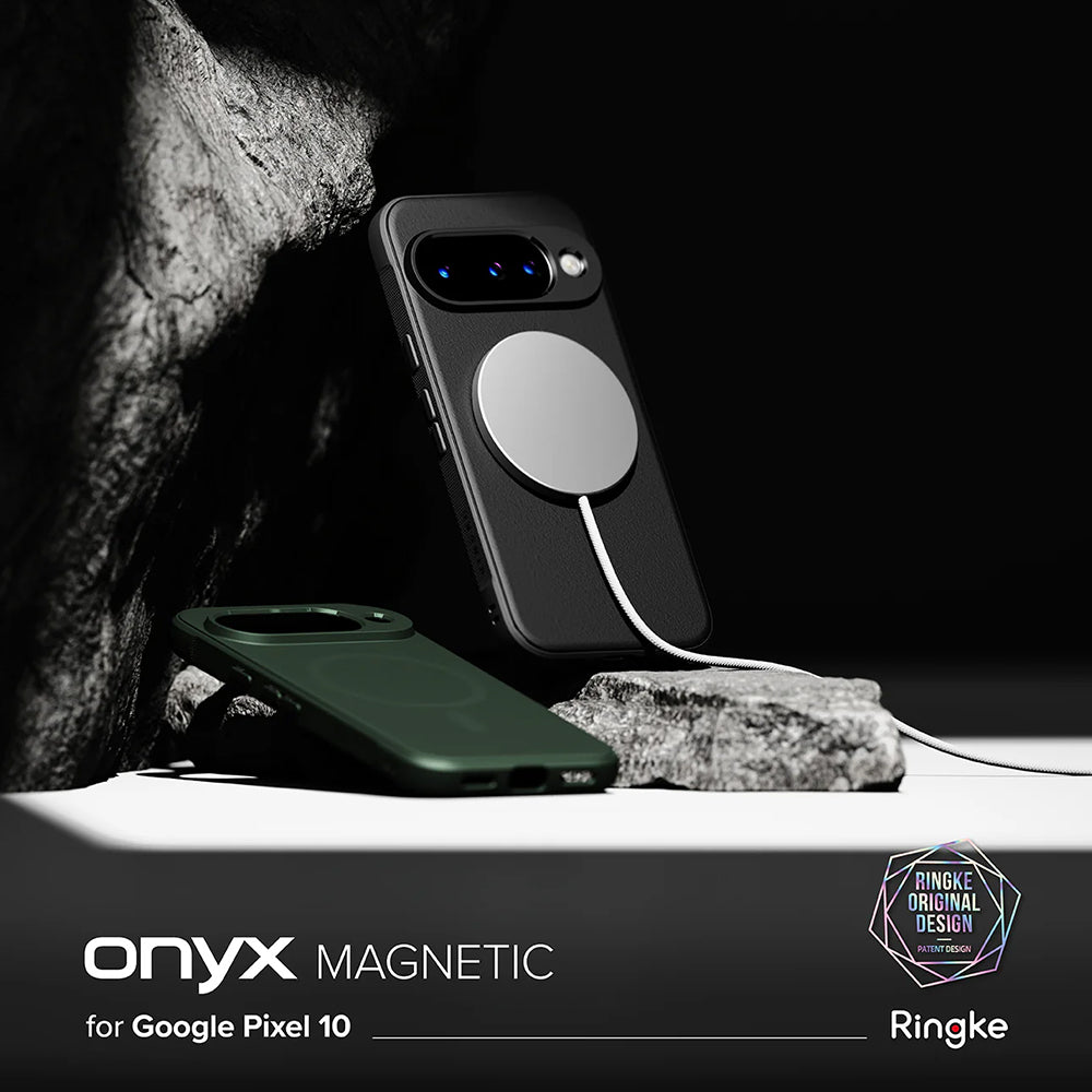 Husa MagSafe pentru Google Pixel 10, Ringke, Onyx, Verde Inchis