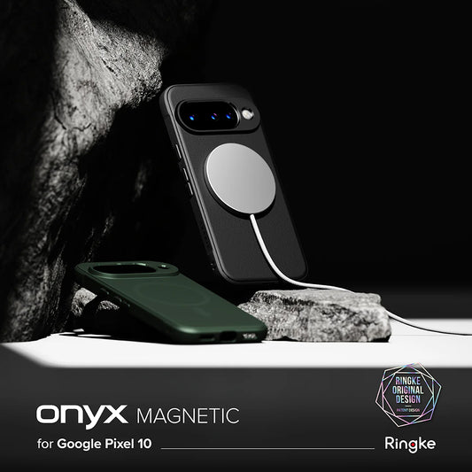 Husa MagSafe pentru Google Pixel 10, Ringke, Onyx, Verde Inchis