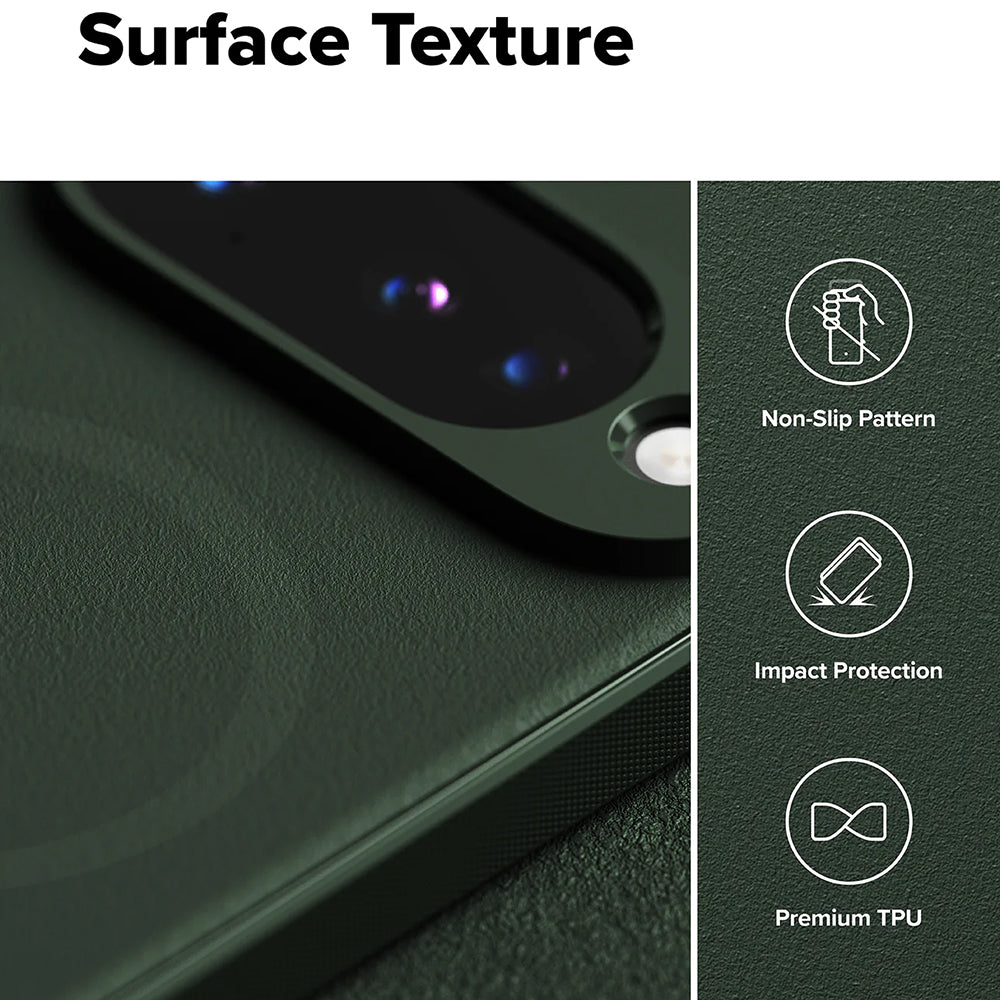 Husa MagSafe pentru Google Pixel 10, Ringke, Onyx, Verde Inchis