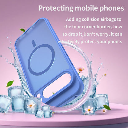 Husa MagSafe pentru Google Pixel 10, Techsuit, HaloFrost II, Albastra