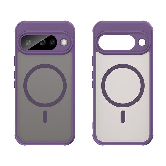 Husa MagSafe pentru Google Pixel 10, Techsuit, HaloFrost II, Mov