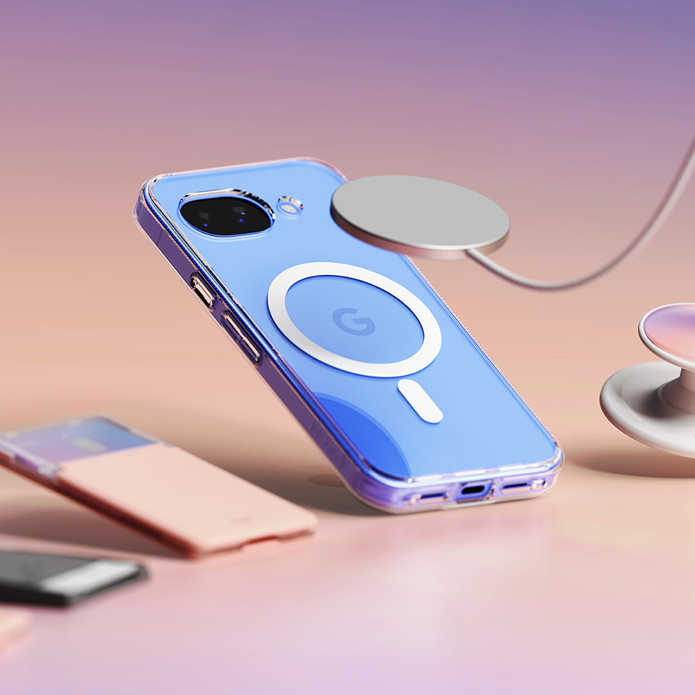 Husa MagSafe pentru Google Pixel 10a, Ringke, Fusion, Transparenta