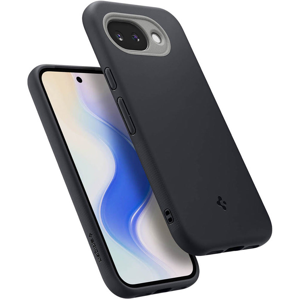 Husa MagSafe pentru Google Pixel 10a, Spigen, Caseology Nano Pop, Neagra ACS11287