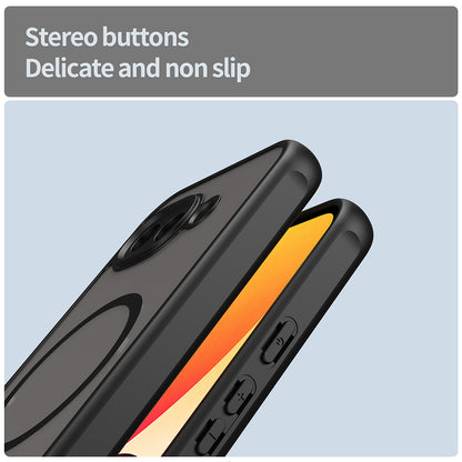 Husa MagSafe pentru Google Pixel 10a, Techsuit, HaloFrost II, Neagra