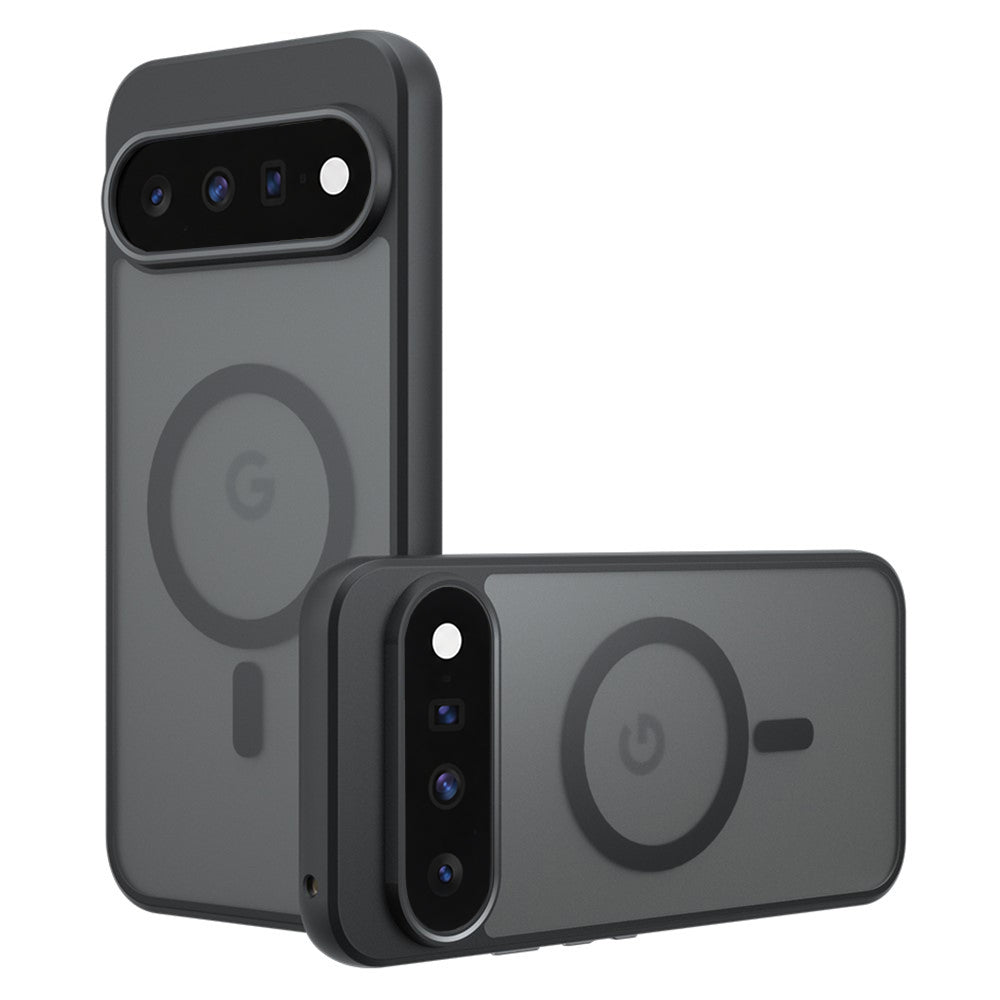 Husa MagSafe pentru Google Pixel 11 Pro / 11, Techsuit, PureFrost, Neagra Satinata