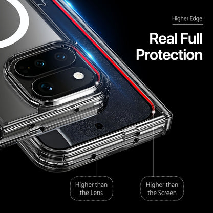 Husa MagSafe pentru Google Pixel 11 Pro Fold, DUX DUCIS, Clin, Transparenta