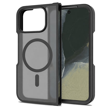 Husa MagSafe pentru Google Pixel 11 Pro Fold, Techsuit, PureFrost, Neagra Satinata