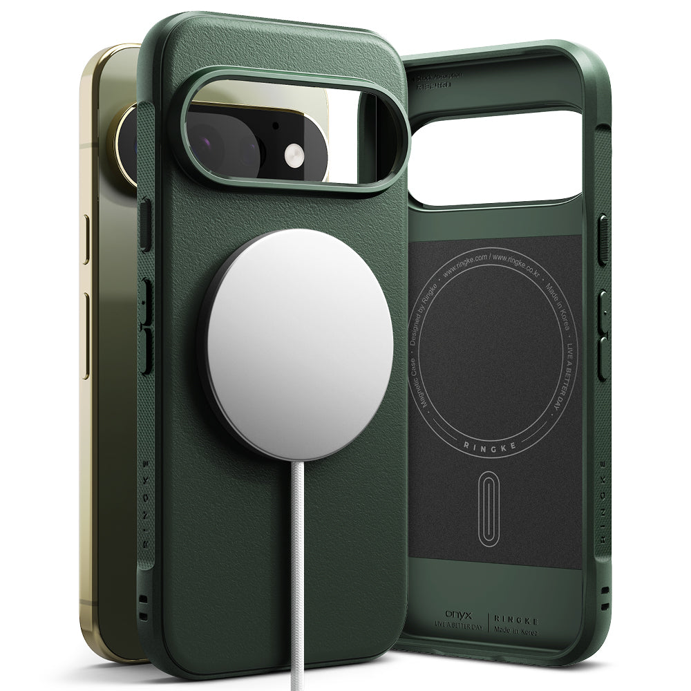 Husa MagSafe pentru Google Pixel 11 Pro, Ringke, Onyx, Verde Inchis
