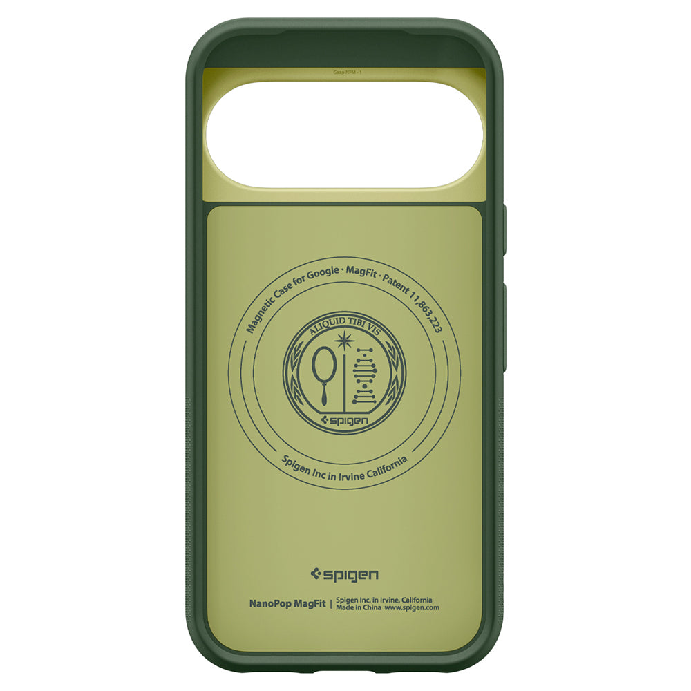 Husa MagSafe pentru Google Pixel 11 Pro, Spigen, Caseology Nano Pop, Verde ACS11436