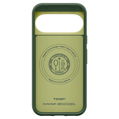 Husa MagSafe pentru Google Pixel 11 Pro, Spigen, Caseology Nano Pop, Verde ACS11436