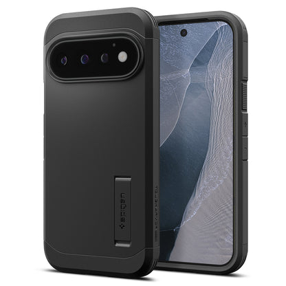 Husa MagSafe pentru Google Pixel 11 Pro, Spigen, Tough Armor, Neagra ACS11433