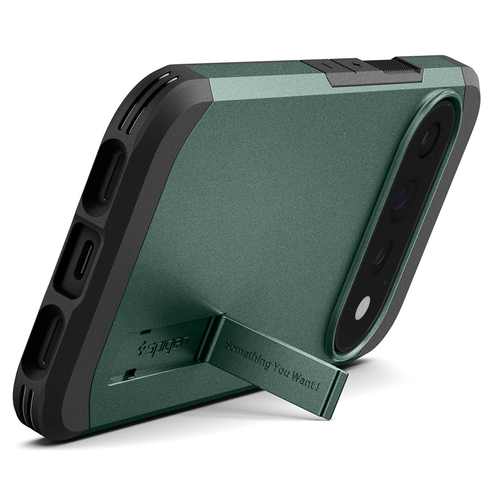 Husa MagSafe pentru Google Pixel 11 Pro, Spigen, Tough Armor, Verde ACS11859