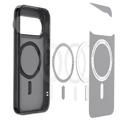 Husa MagSafe pentru Google Pixel 11 Pro, Spigen, Ultra Hybrid, Neagra Satinata ACS11432