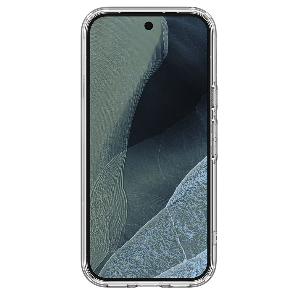 Husa MagSafe pentru Google Pixel 11 Pro, Spigen, Ultra Hybrid, Transparenta Alba ACS11431