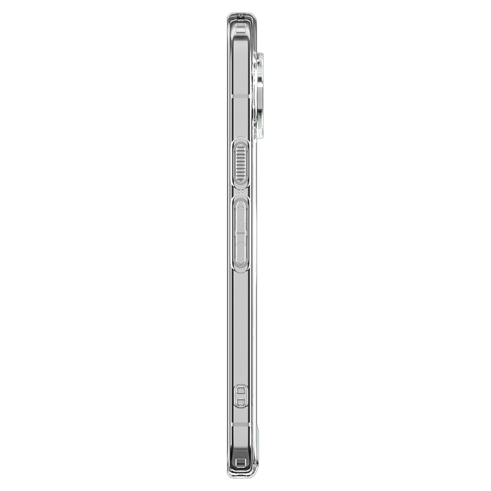 Husa MagSafe pentru Google Pixel 11 Pro, Spigen, Ultra Hybrid, Transparenta Alba ACS11431