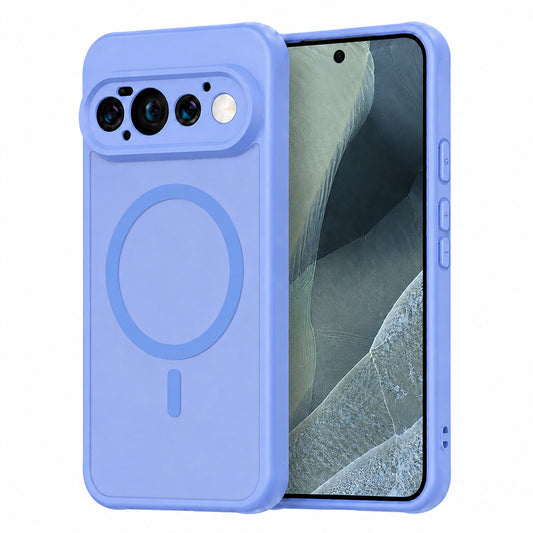 Husa MagSafe pentru Google Pixel 11 Pro, Techsuit, HaloFrost II, Albastra