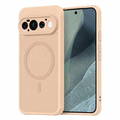 Husa MagSafe pentru Google Pixel 11 Pro, Techsuit, HaloFrost II, Aurie