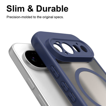 Husa MagSafe pentru Google Pixel 11 Pro, Techsuit, HaloFrost II, Bleumarin