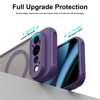 Husa MagSafe pentru Google Pixel 11 Pro, Techsuit, HaloFrost II, Mov