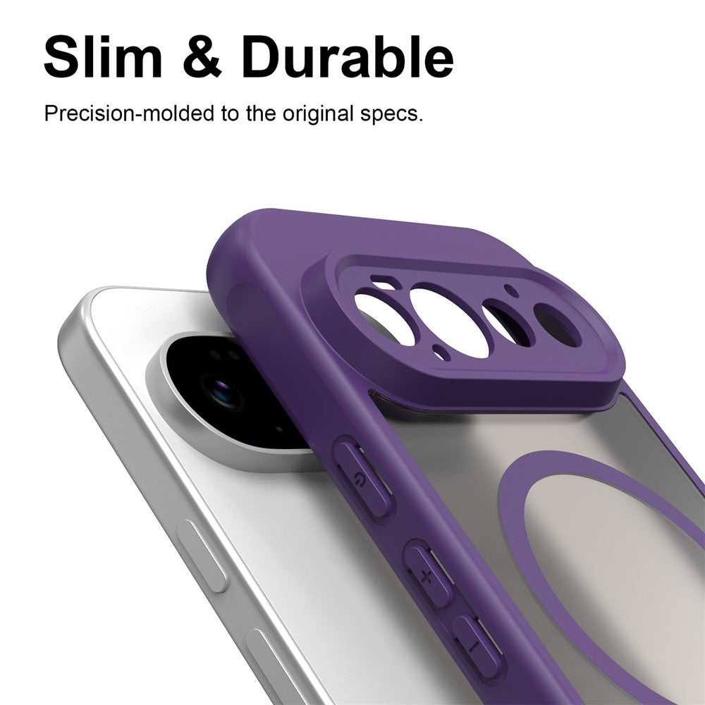 Husa MagSafe pentru Google Pixel 11 Pro, Techsuit, HaloFrost II, Mov