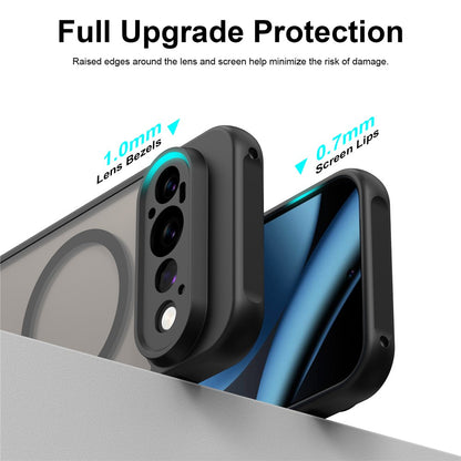 Husa MagSafe pentru Google Pixel 11 Pro, Techsuit, HaloFrost II, Neagra