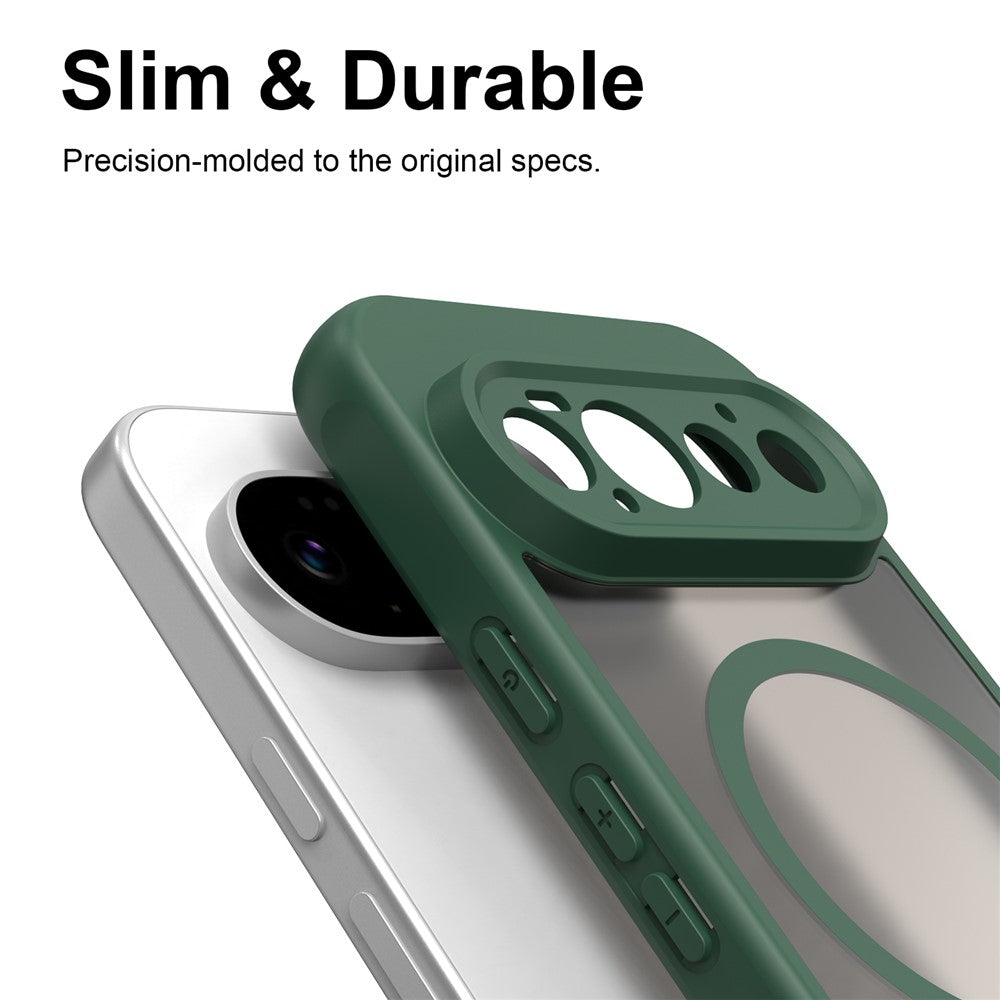 Husa MagSafe pentru Google Pixel 11 Pro, Techsuit, HaloFrost II, Verde