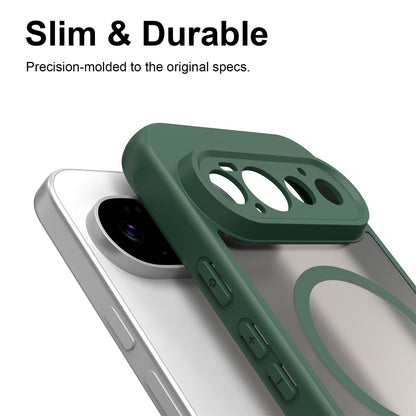Husa MagSafe pentru Google Pixel 11 Pro, Techsuit, HaloFrost II, Verde