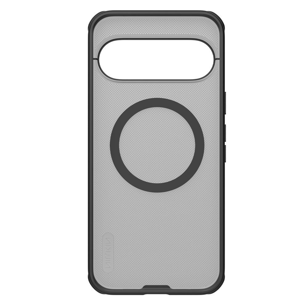 Husa MagSafe pentru Google Pixel 11 Pro XL, Nillkin, Super Shield Pro, Neagra Transparenta Satinata