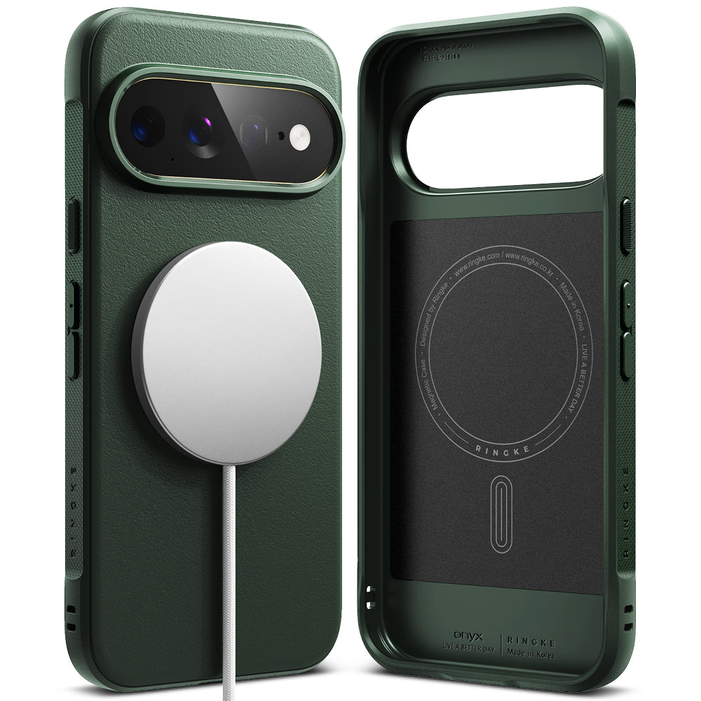 Husa MagSafe pentru Google Pixel 11 Pro XL, Ringke, Onyx, Verde Inchis