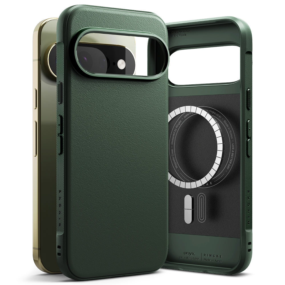 Husa MagSafe pentru Google Pixel 11 Pro XL, Ringke, Onyx, Verde Inchis