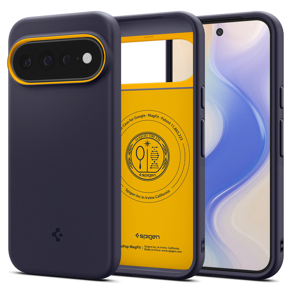 Husa MagSafe pentru Google Pixel 11 Pro XL, Spigen, Caseology Nano Pop, Mov ACS11454