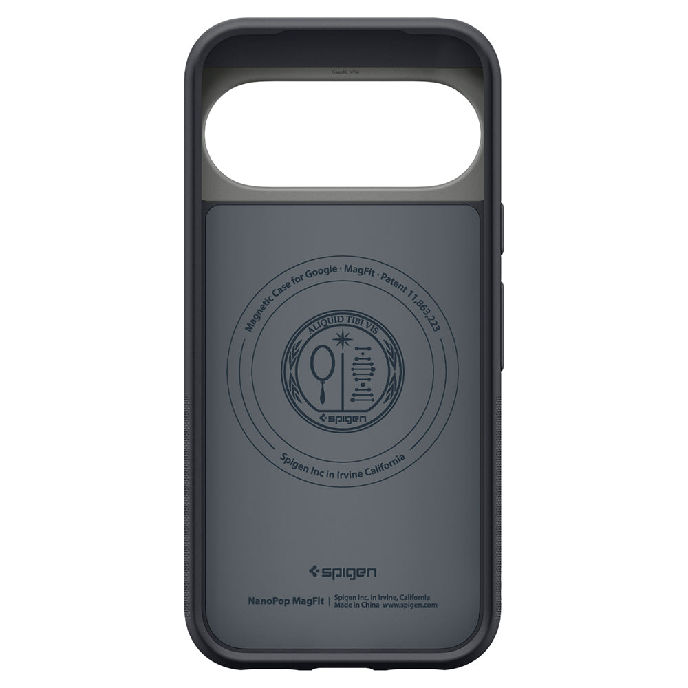 Husa MagSafe pentru Google Pixel 11 Pro XL, Spigen, Caseology Nano Pop, Neagra ACS11455