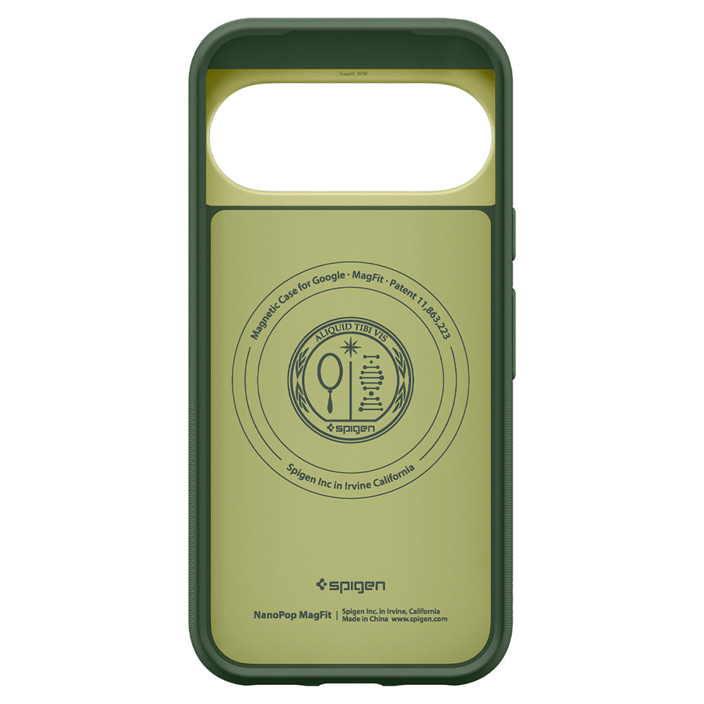 Husa MagSafe pentru Google Pixel 11 Pro XL, Spigen, Caseology Nano Pop, Verde ACS11456