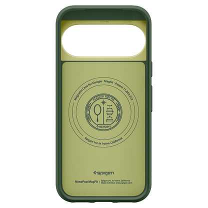 Husa MagSafe pentru Google Pixel 11 Pro XL, Spigen, Caseology Nano Pop, Verde ACS11456