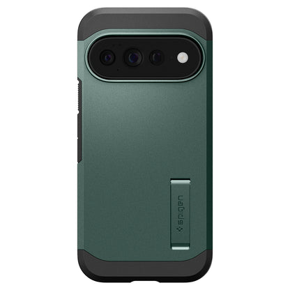 Husa MagSafe pentru Google Pixel 11 Pro XL, Spigen, Tough Armor, Verde ACS11864
