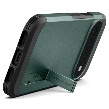 Husa MagSafe pentru Google Pixel 11 Pro XL, Spigen, Tough Armor, Verde ACS11864