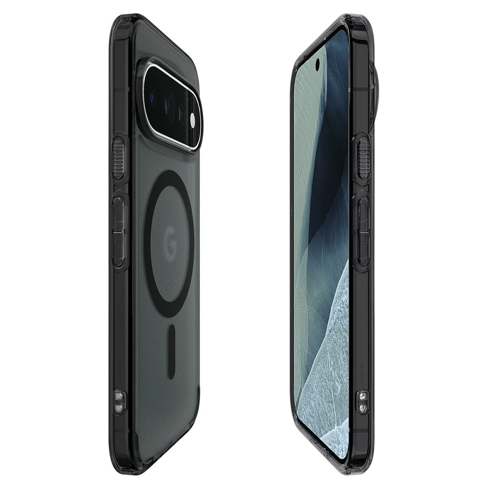 Husa MagSafe pentru Google Pixel 11 Pro XL, Spigen, Ultra Hybrid, Neagra Satinata ACS11452