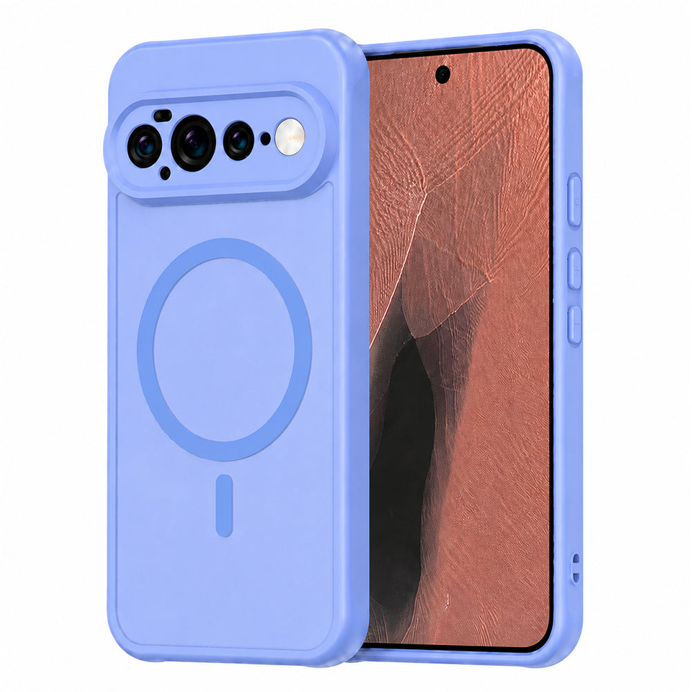 Husa MagSafe pentru Google Pixel 11 Pro XL, Techsuit, HaloFrost II, Albastra