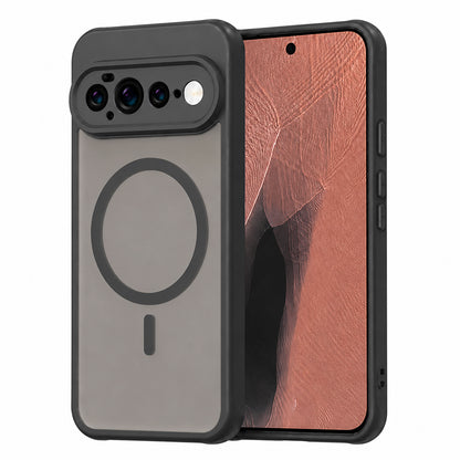 Husa MagSafe pentru Google Pixel 11 Pro XL, Techsuit, HaloFrost II, Neagra
