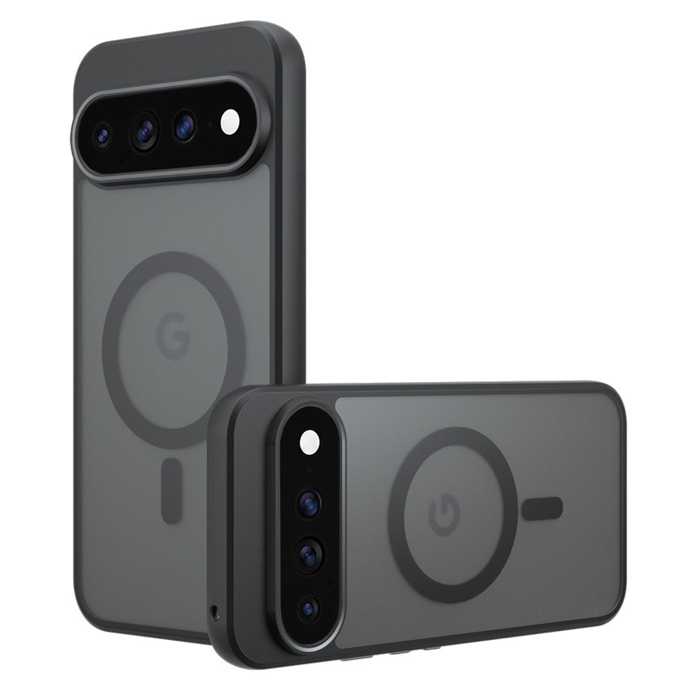 Husa MagSafe pentru Google Pixel 11 Pro XL, Techsuit, PureFrost, Neagra Satinata