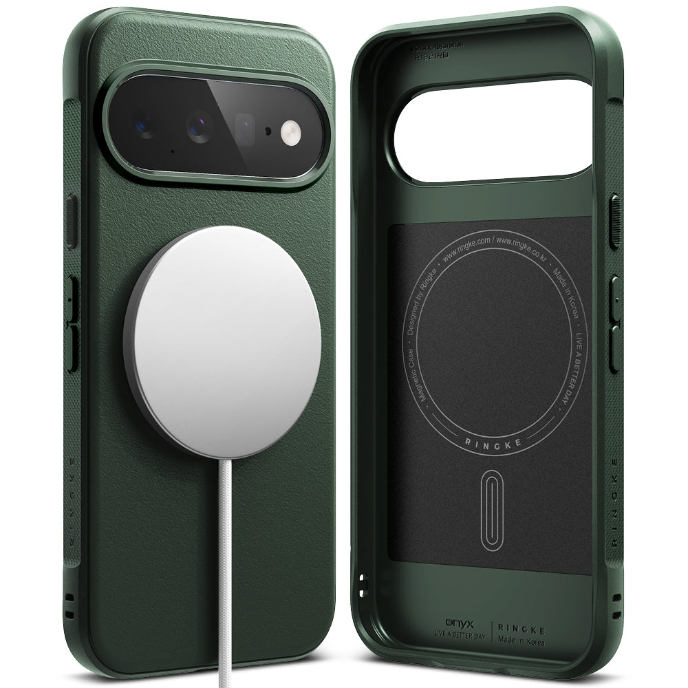 Husa MagSafe pentru Google Pixel 11, Ringke, Onyx, Verde Inchis