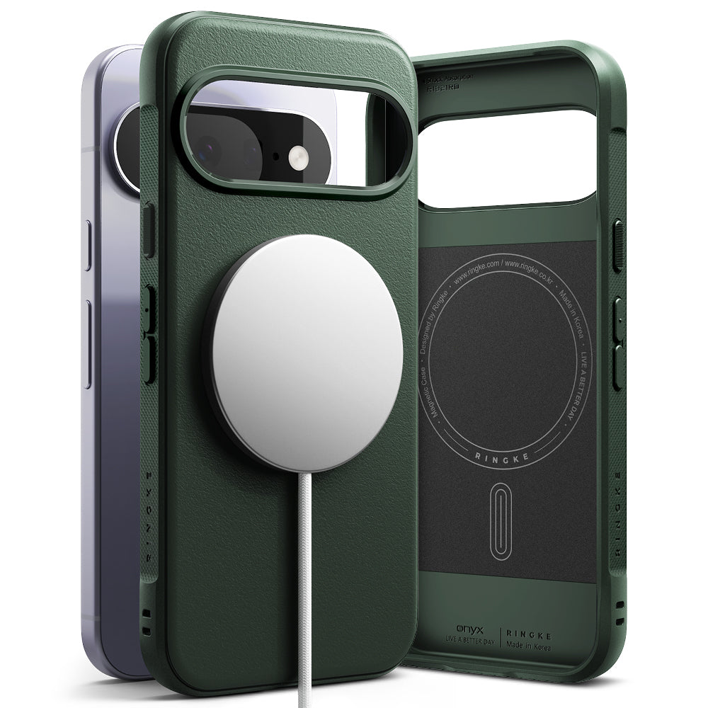 Husa MagSafe pentru Google Pixel 11, Ringke, Onyx, Verde Inchis