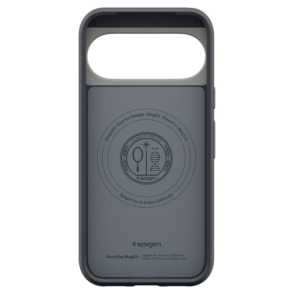 Husa MagSafe pentru Google Pixel 11, Spigen, Caseology Nano Pop, Neagra ACS11445
