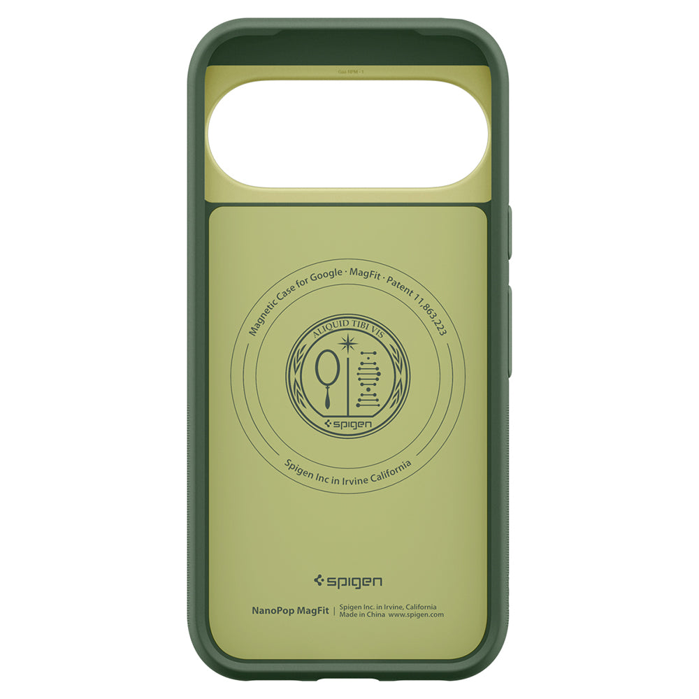 Husa MagSafe pentru Google Pixel 11, Spigen, Caseology Nano Pop, Verde ACS11446