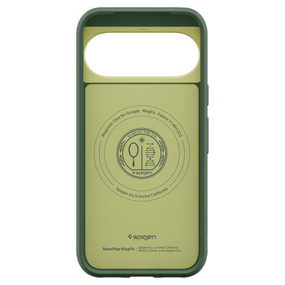 Husa MagSafe pentru Google Pixel 11, Spigen, Caseology Nano Pop, Verde ACS11446